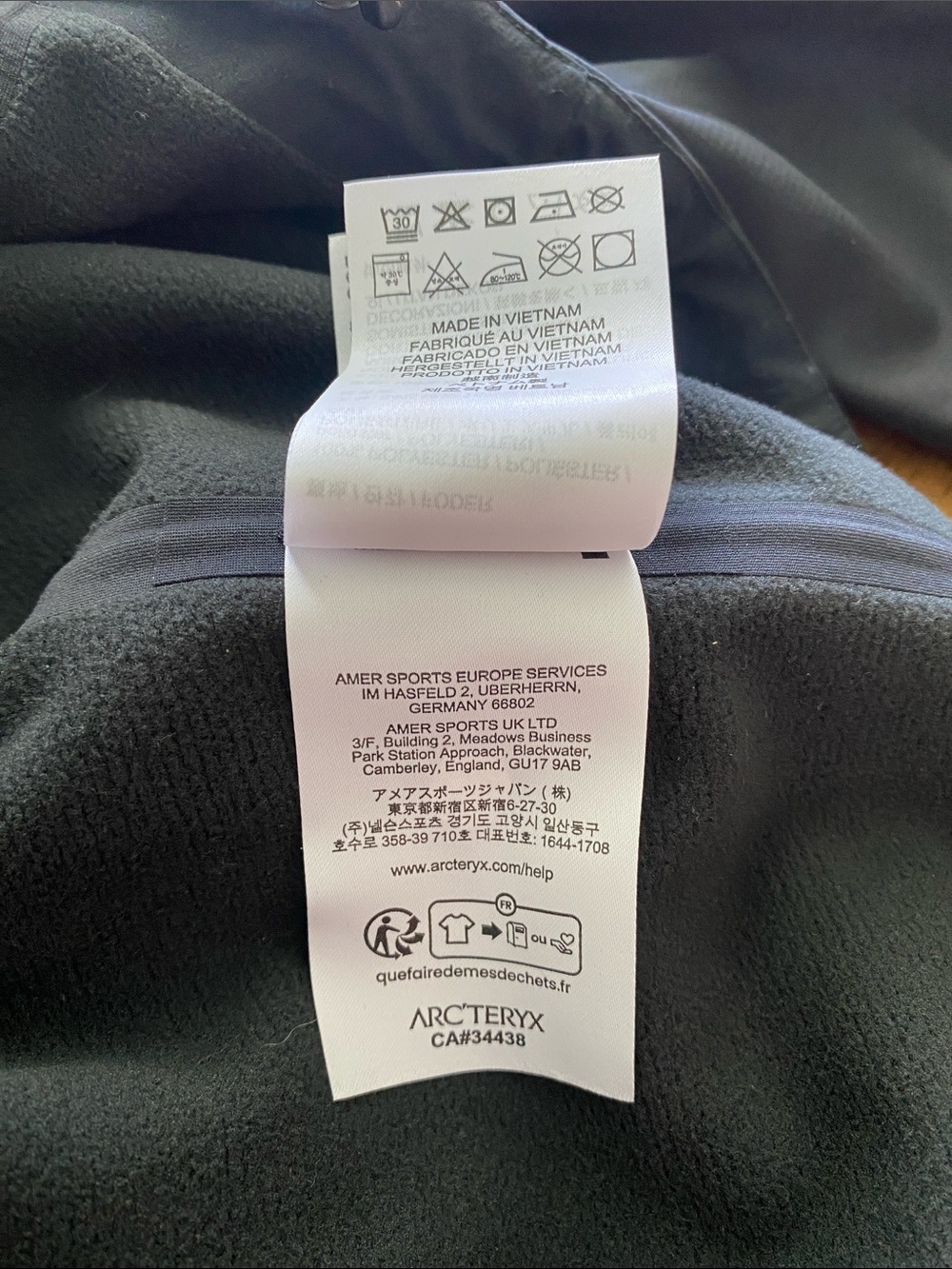 Arcteryx Gamma MX Hoody black men’s small. NWOT - Picture 8 of 9